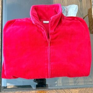 Women's Red Teddy Jacket